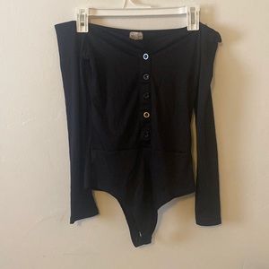 Off the should bodysuit